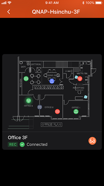 Electronic map (E-map)